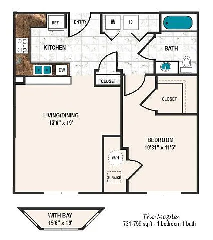 Floor plan Maple
