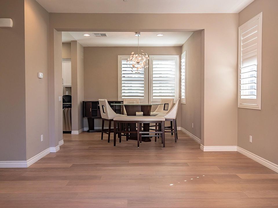 Partial Living room and dining room