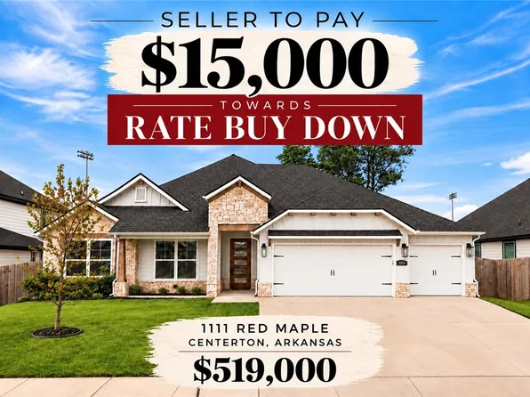 1111 Red Maple St, Centerton, AR 72719