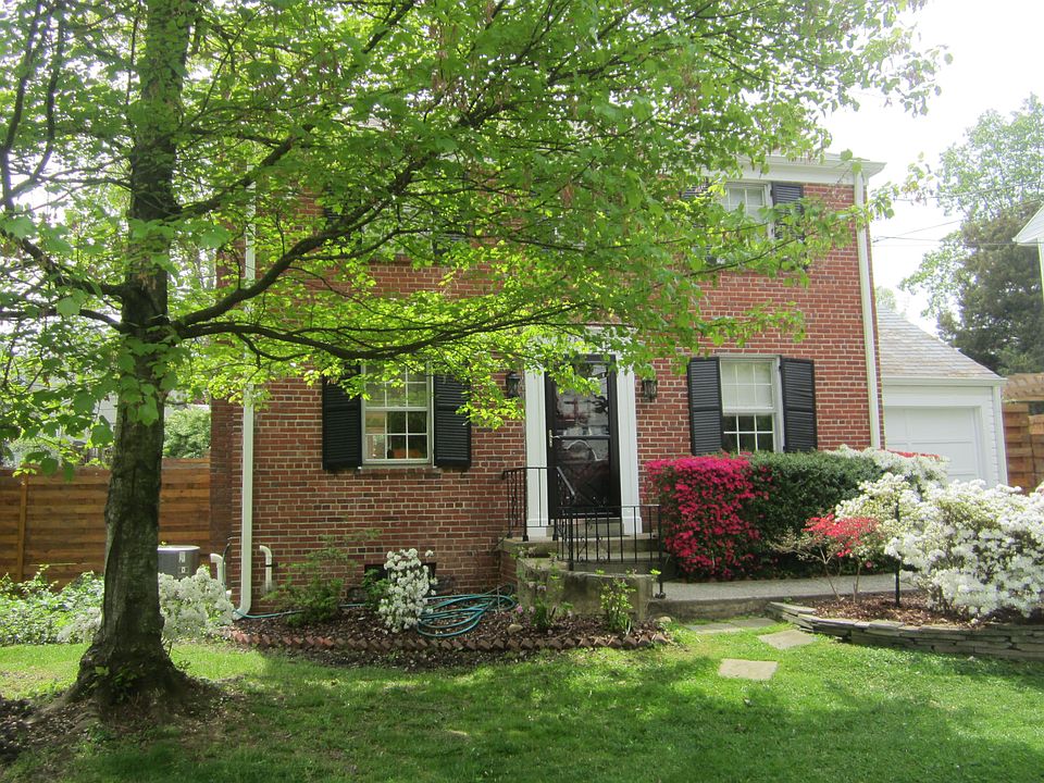 exterior view from the street where parking is also availabl
