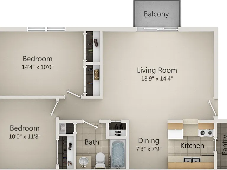 Town and country apartments — Photo 8