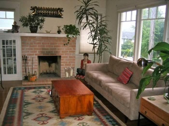 Living Room & Fireplace