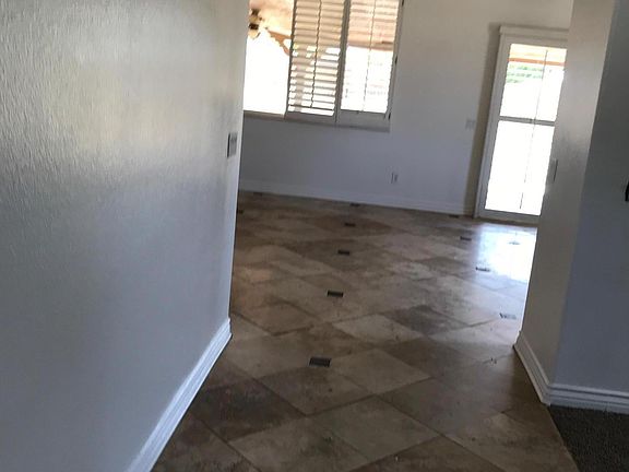 Entry way with living room on right side