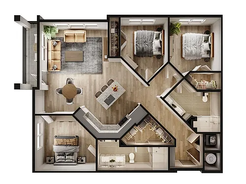 Floor plan C1