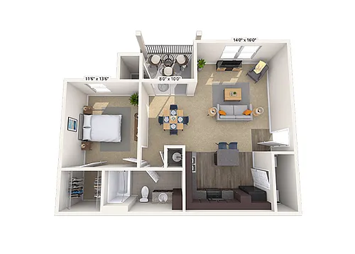 Floor plan Aurora