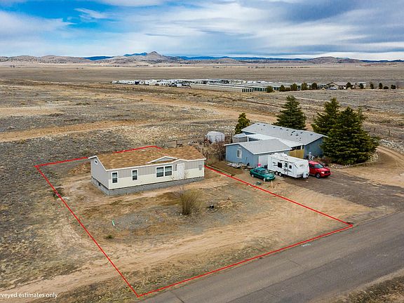 Arial views of Mountains.  Nice open space behind home!
