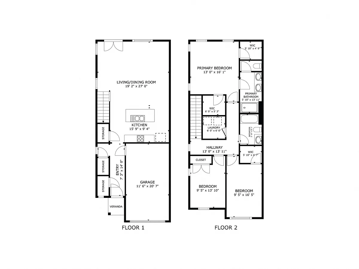 Floor plan Maddux