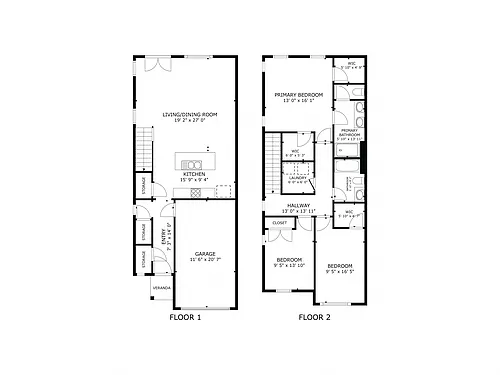 Floor plan Maddux