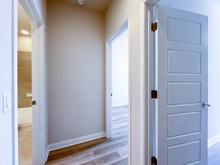 Two secondary bedrooms with shared bathroom