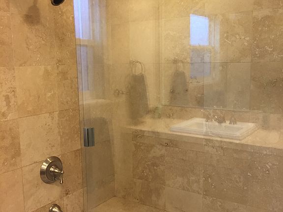 shower with tub
