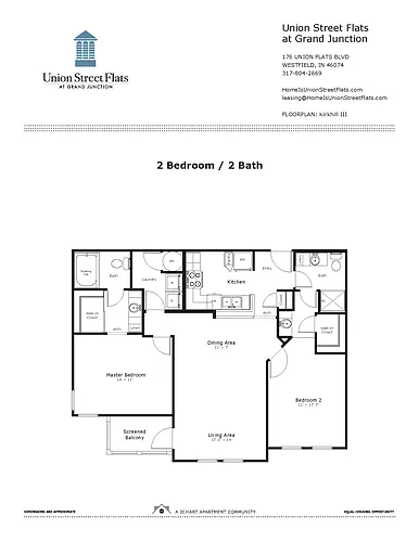 Floor plan Kirkhill III D7-B 2.2