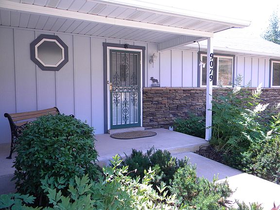 Covered front door