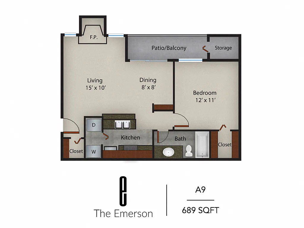 Floor plan A9