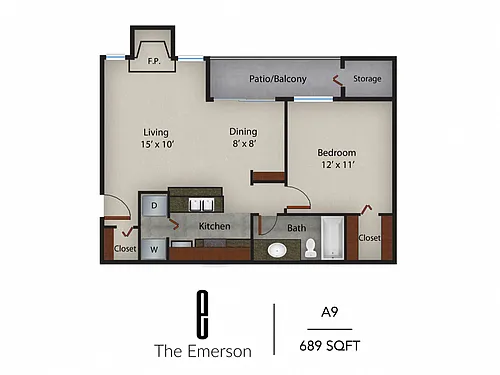 Floor plan A9