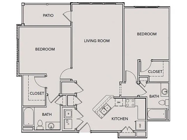 Floor plan B3