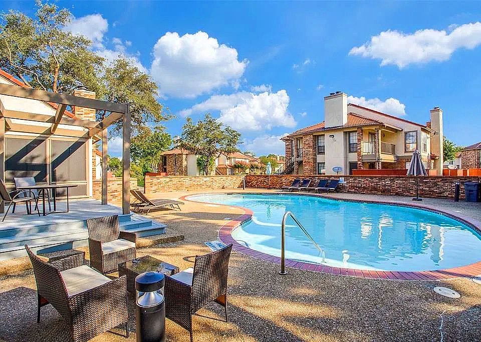 Pool area and view
