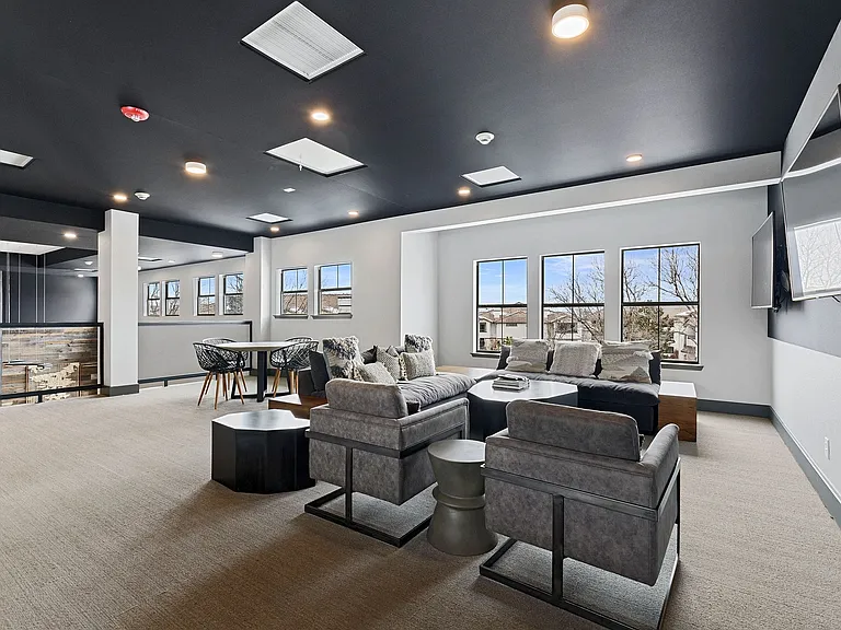 Ample gathering spaces to host friends and family.