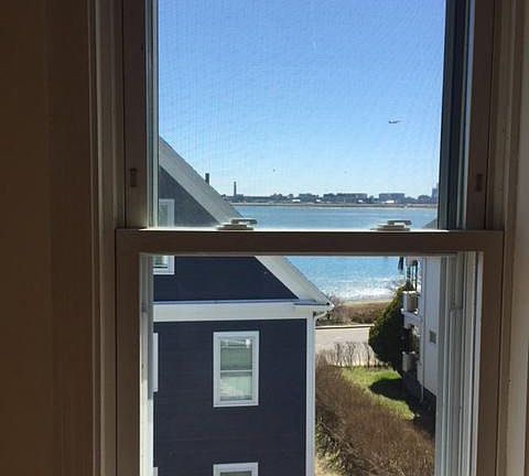View from the living room. 