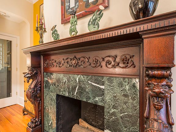 Wood-Burning Fireplace
