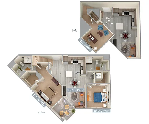 Floor plan B2L-1131