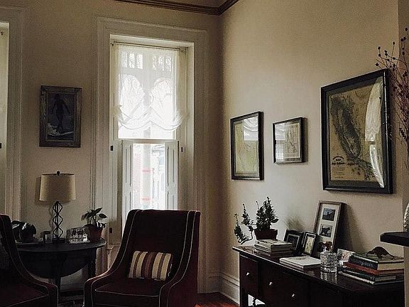 Parlor, looking towards street.