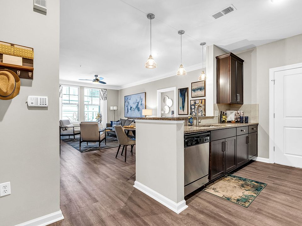 Updated and renovated kitchen with new cabinets, flooring, appliances and more.
