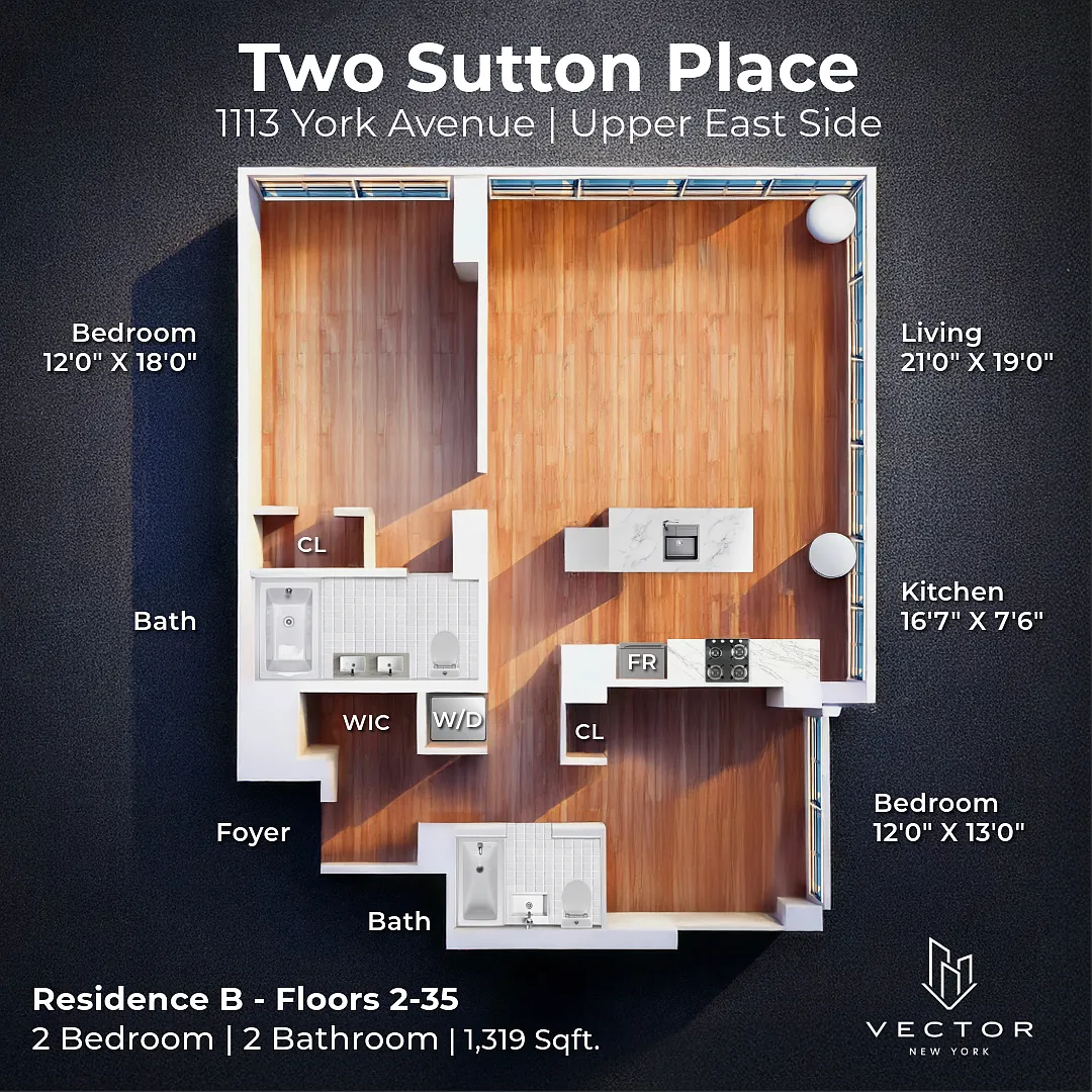 Building Photo - 1113 York Ave #10B
