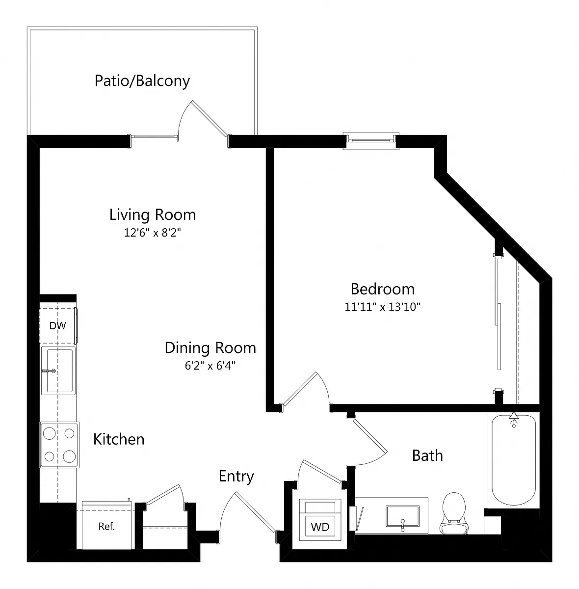 Floor plan A1