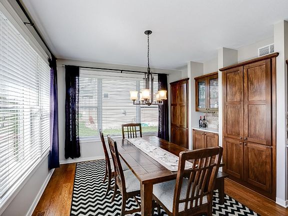 Dining Room with built in buffet