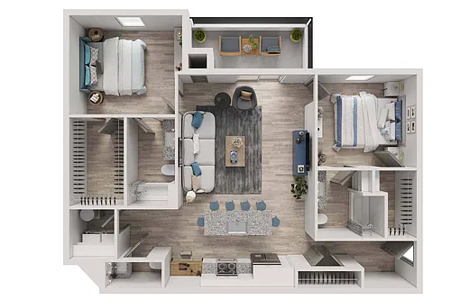 Floor plan Cape Cod