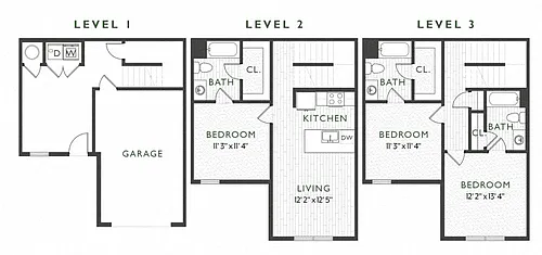 Floor plan 4B