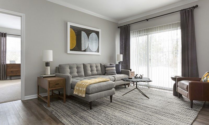 Sophisticated living area
