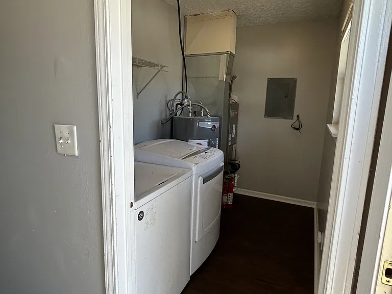 Laundry room and utility room