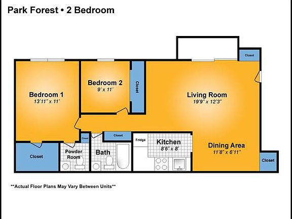 2nd image of 905 W Aaron Dr APT F