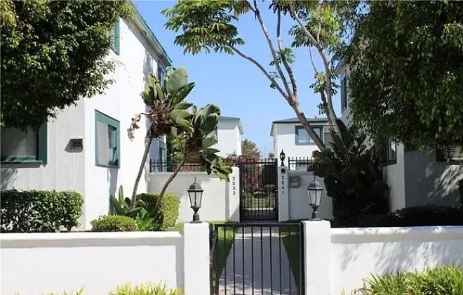 Front Apartment Complex Entry