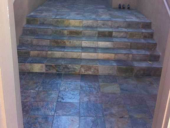 secured private home courtyard