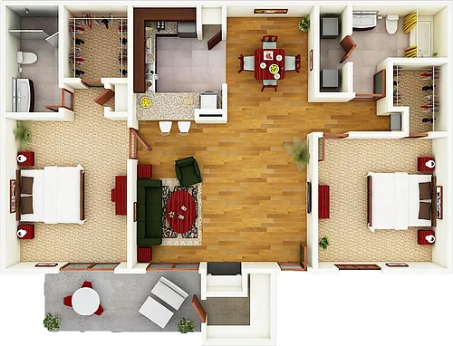 Floor plan B2