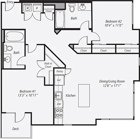 Floor plan Furnished-f-B6-1156-deck