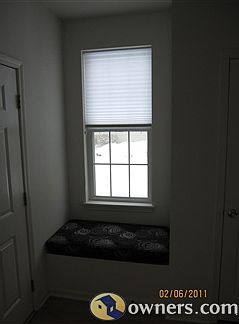 Custom Window Seat in Entryway