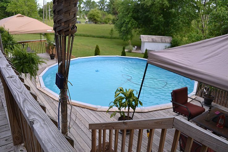 Back Deck and Pool