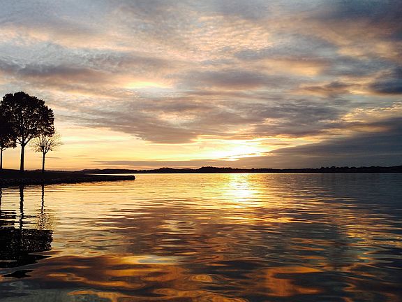 Sunset from dock