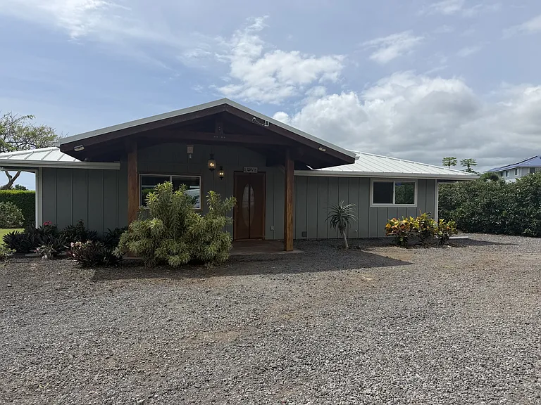 Front of House and Parking.