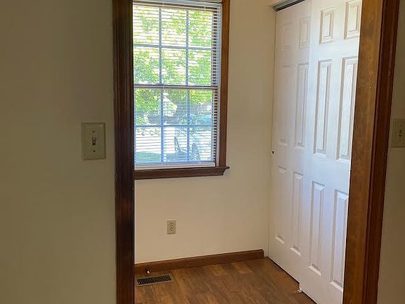 Front foyer with 6 ft. coat closet