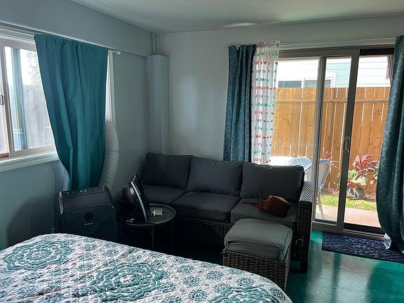 Brand new couch and ottoman.