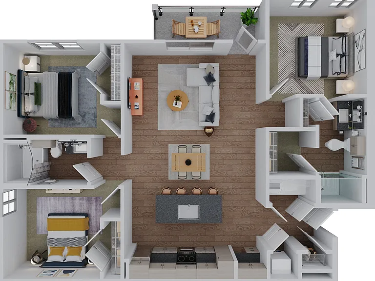 The Garrison Luxury Apartments — Photo 80