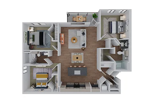Floor plan Grandiose (C2)