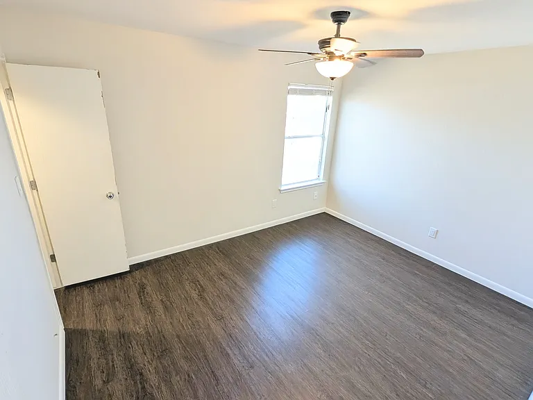 Bedroom facing North/Backyard view