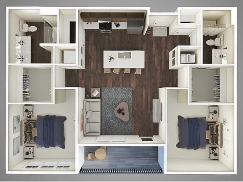 Floor plan The Combo