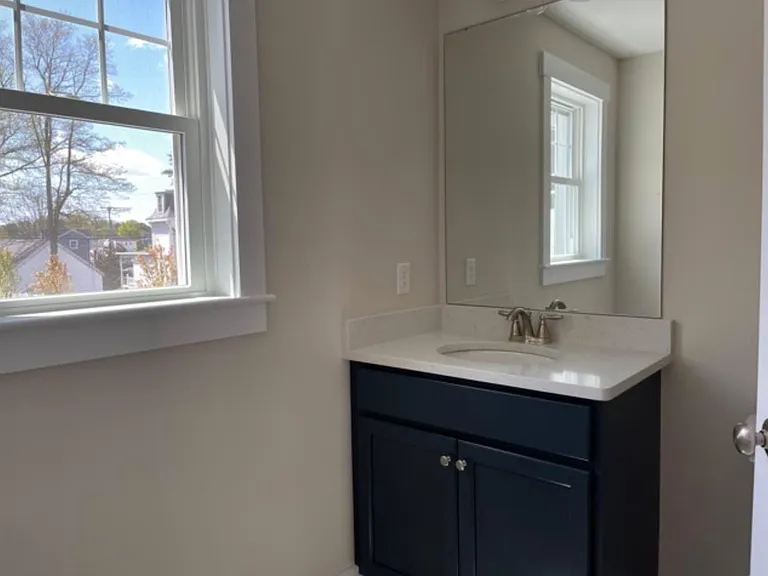 Main floor half bath