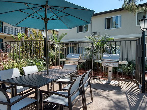 BBQ-Area next to swimming pool.